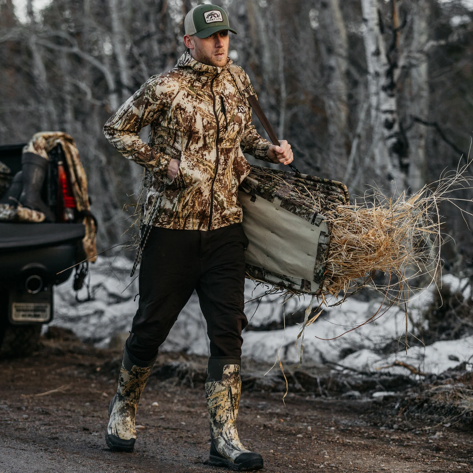 First Lite Rugged Wool Zip Hoody - Image 8