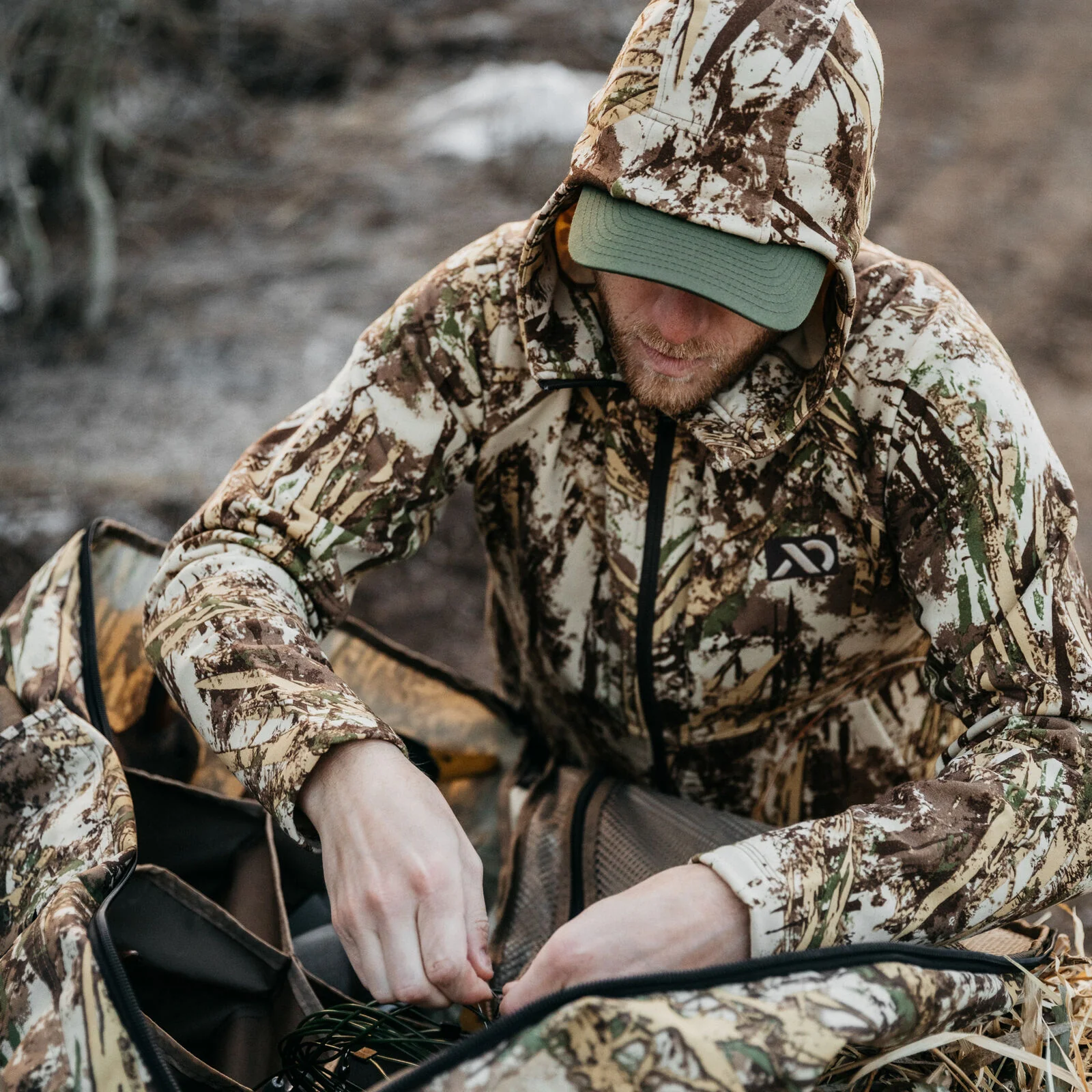 First Lite Rugged Wool Zip Hoody - Image 9